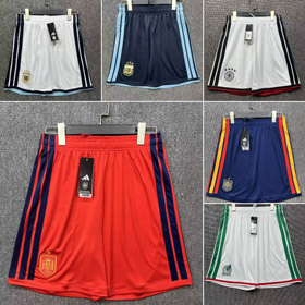2026 Argentina, Spain, Germany, and Mexico Home Football Shorts-6081  